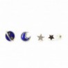 CutieJewelry Planet Star Moon Jupiter Astrology Space Earring 5 Different Earrings - CM184HQSE4G