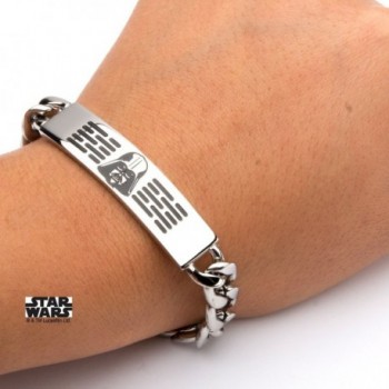 Womens Stainless Steel Darth Bracelet in Women's Link Bracelets