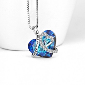 Necklace Sterling Swarovski Anniversary Girlfriend