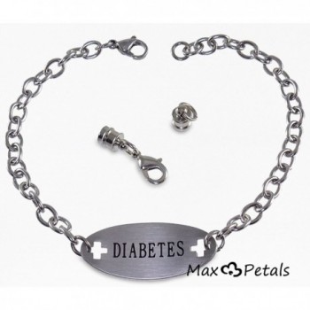 Max Petals Diabetes Identification Bracelet