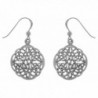 Jewelry Trends Sterling Silver Celtic Knot Round Dangle Earrings - C5120345TMD