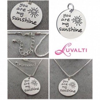 Sunshine Pendant Necklace chain included in Women's Pendants