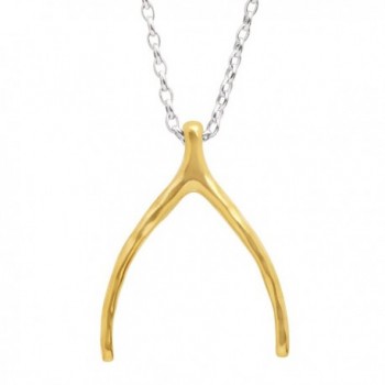 Silpada 'Wishbone' Sterling Silver and Brass Necklace- 36" - CG12N76WXI2