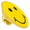 PinMarts Happy Smiley Enamel Lapel