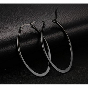DIB Fashion Stainless Teardrop Earrings in Women's Hoop Earrings