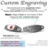 MyIDDr Pre Engraved Customized Diabetes Bracelet