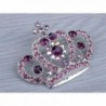 Alilang Amethyst Colored Rhinestone Princess