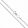 Sterling Silver Magic Square Snake Chain 1.3mm Solid 925 Italy New Necklace - CK11EYZP6SF