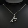 MONBO Unicorn Necklace Sterling Fairytale in Women's Pendants