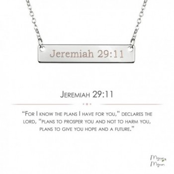 Christian Necklace Baptism Birthday Jeremiah