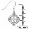 Jewelry Trends Sterling Knotwork Earrings in Women's Drop & Dangle Earrings