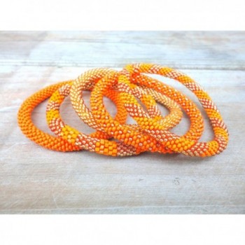 Elegant Orange Handmade Bracelets bracelet