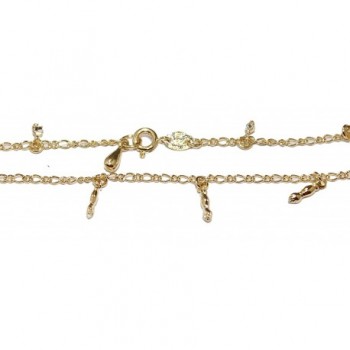 Charm Anklet Plated Jewelry Chain