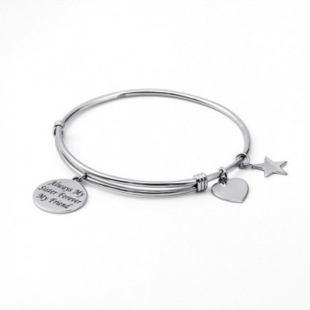 Sterling Silver Forever Adjustable Bracelet