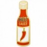 PinMart's Spicy Hot Sauce Bottle Enamel Lapel Pin - C412NUMVQ0E