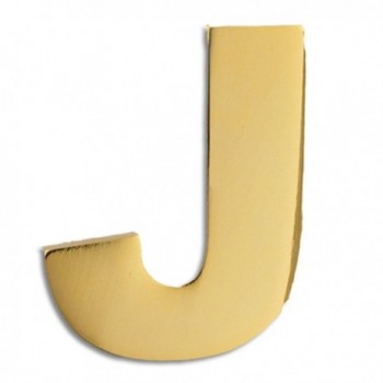 PinMart's Gold Plated Alphabet Letter J Lapel Pin - CM119PEMCK5