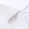 Sterling Infinity Vertical Minimalist Hexagonal Necklace