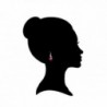 CRYSTALS Sterling Earrings Swarovski Crystals in Women's Drop & Dangle Earrings