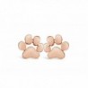 Rosa Vila Dog Paw Earrings Dog Paw Print Studs for Dog Lovers - CJ18258SLAX