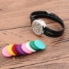 Stainless Aromatherapy Diffuser Bracelet Leather in Women's Wrap Bracelets
