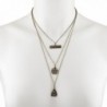 Lux Accessories Burnished Pentagram Necklace