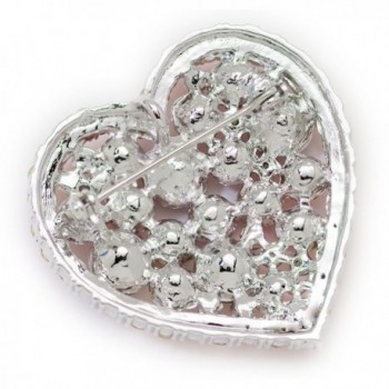 Akianna Swarovski Element Crystals Valentine in Women's Brooches & Pins