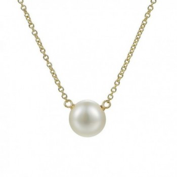 Dogeared Happiness Freshwater Cultured Necklace in Women's Pearl Strand Necklaces