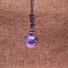 COAI Precious Amethyst Crystals Adjustable in Women's Pendants