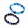 Paxuan Gemstone Distance Bracelets Bracelet - Blue + Black - CS183T9LZ22