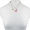 Lux Accessories Friends Daisies Necklace