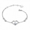 Sterling Infinity Zirconia Adjustable Bracelet - CT185NOAZ0L