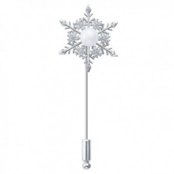 DMI Unique Jewelry Gold Tone Crystal Dandelion Floral/Cute Deer Stick Pin Brooch for Suit Tie - CI1888LZ8A8