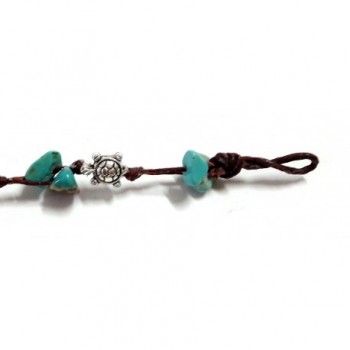 Turtle Turquoise Anklet Bracelet cm Handmade in Women's Anklets