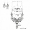 SUMAJU Statement Necklace Butterfly Earrings in Women's Jewelry Sets