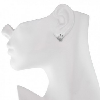 Sterling Silver Turtle Honu Earrings in Women's Stud Earrings