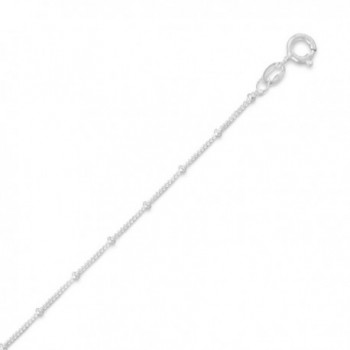 Satellite Chain Necklace 1.5mm Sterling Silver - CX12D1L4MAT