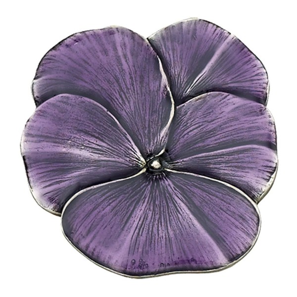 Danforth Pansy / Purple Pewter Brooch Pin - CA11C9957Q9