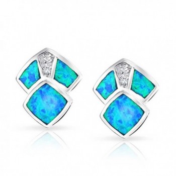 Bling Jewelry Simulated earrings Sterling in Women's Stud Earrings