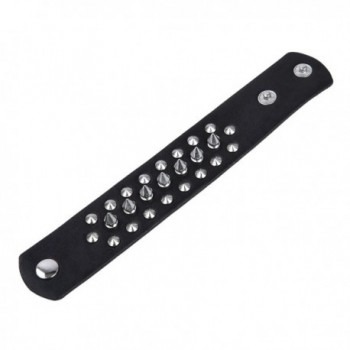 Premium Spike Studded Leather Bracelet