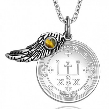 Archangel Raphael Amulet Pendant Necklace in Women's Pendants
