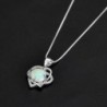 Necklace Birthstone Valentines Anniversary Girlfriend in Women's Pendants