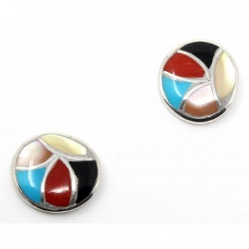 Multi Color Channel Earrings Leekya