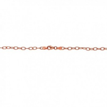 Rose Gold Silver Textured Chain