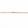 Rose Gold Silver Textured Chain