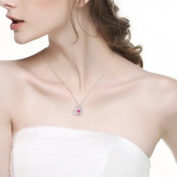 Tourmaline Swarovski Necklace Anniversary Birthday in Women's Pendants