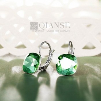 QIANSE Hypoallergenic Earrings Swarovski Valentines