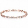 Bamoer Bracelets Sparkling Zirconia Crystal - Clear Rose - CM11RHEFQX5