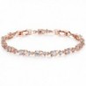 Bamoer Bracelets Sparkling Zirconia Crystal - Clear Rose - CM11RHEFQX5
