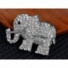 Alilang Crystal Rhinestone Elephant Fashion