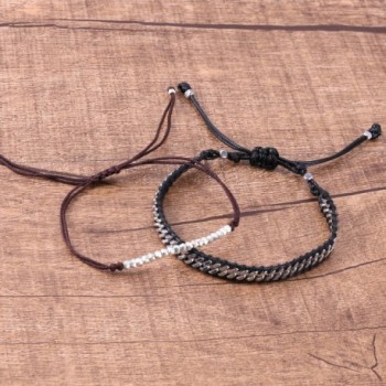 KELITCH Leather Bracelets Handmade Fashion in Women's Strand Bracelets